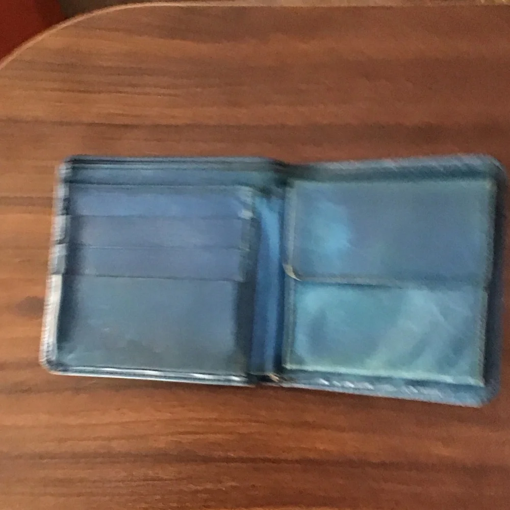 Louis Vuitton Blue Epi Leather Men's Wallet